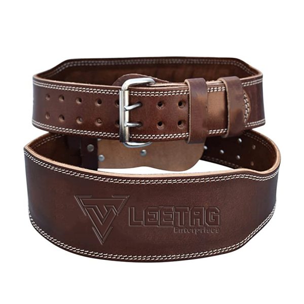 Customised Leather Weightlifting Belt