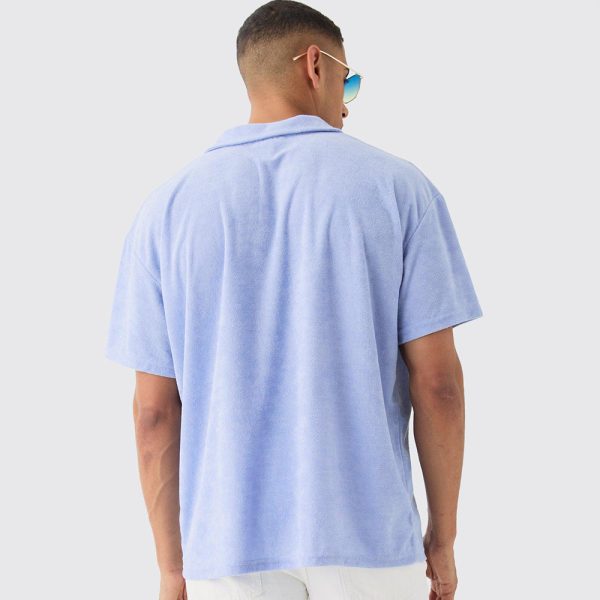 Oversized Revere Towelling Polo - Image 2