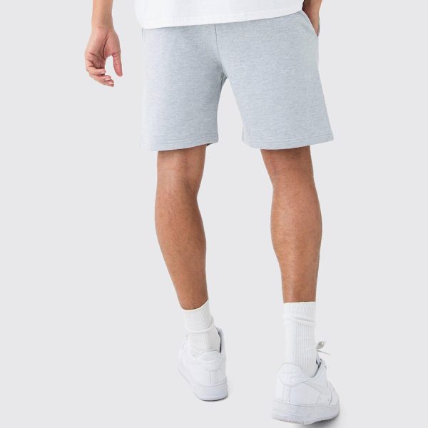 Oversized Homme Atelier Gothic Cross Print Short - Image 2